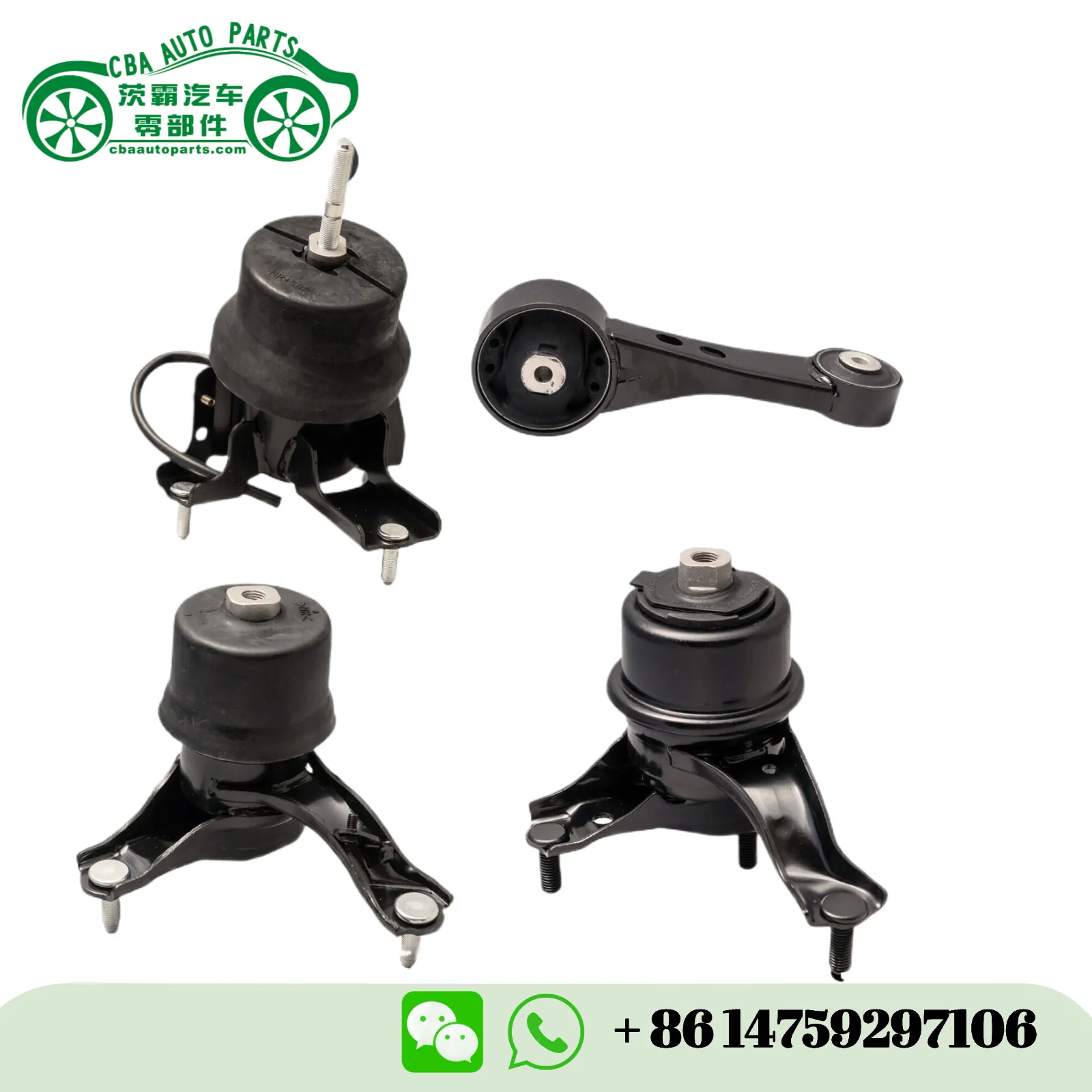 Комплект из 4 опор двигателя A4288, A42017HY, A62045, A62036 для Toyota Sienna 3.5L V6 2011-2014 | CBA Auto Parts